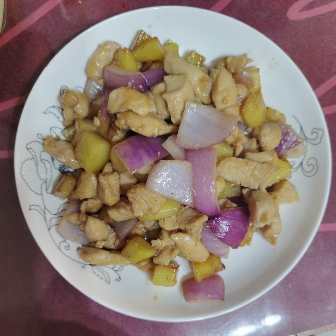 土豆鸡胸肉丁
