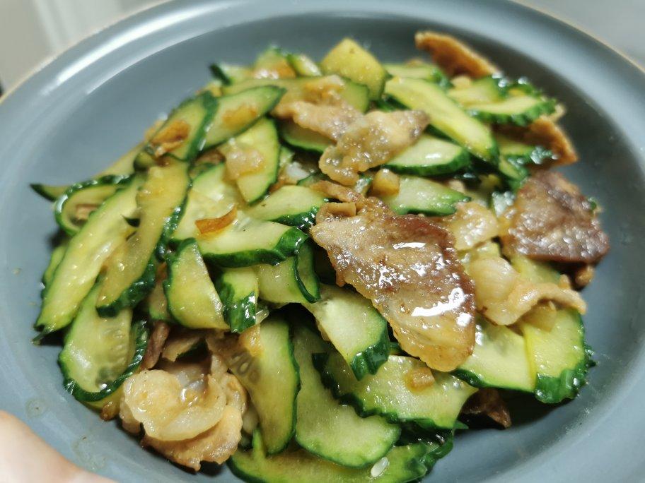 脆黄瓜炒肉