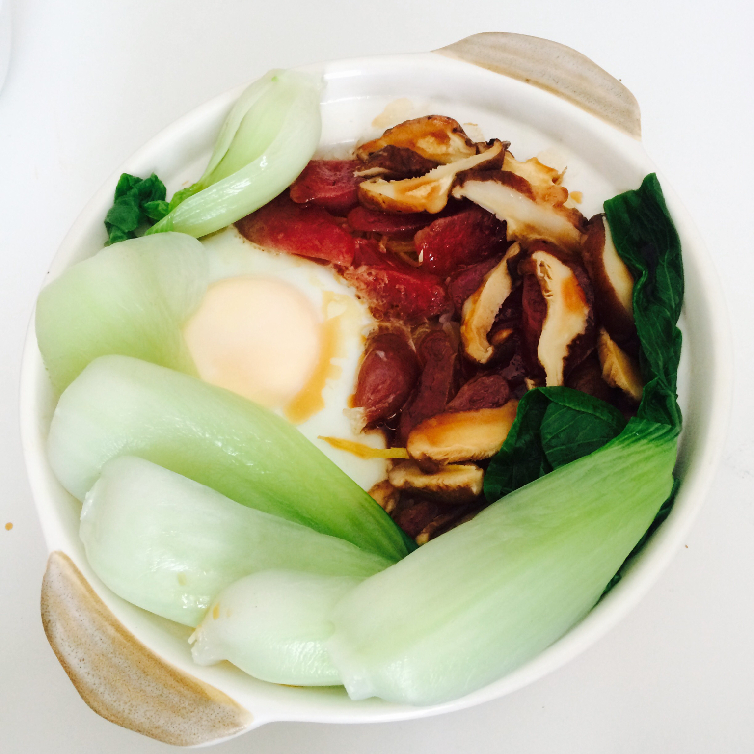 香肠煲仔饭