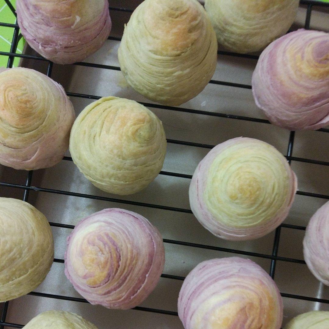 螺旋酥.蛋黄酥.-个人的技巧