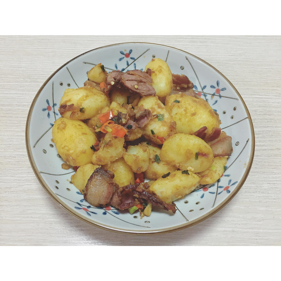 孜然香辣煎小土豆