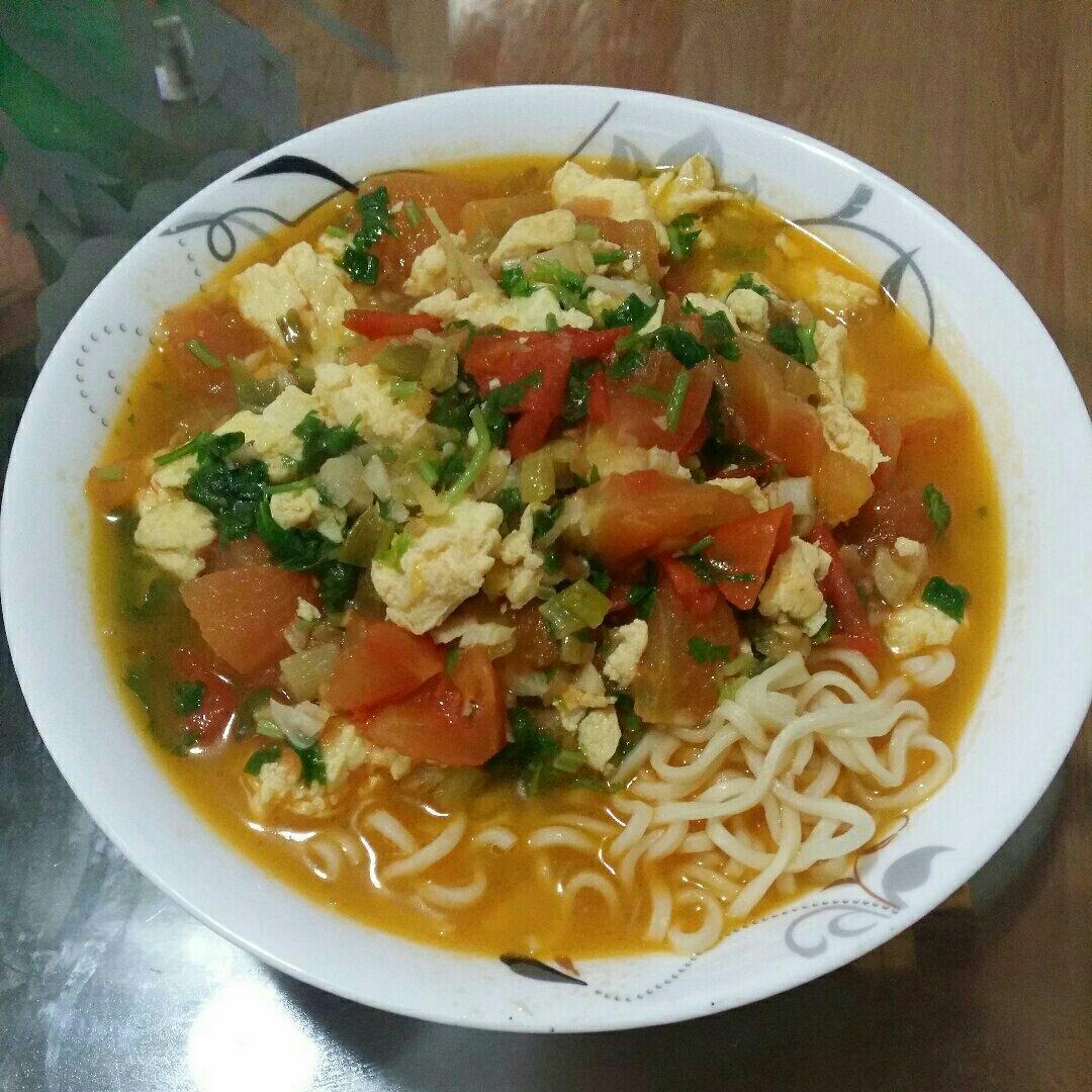 西红柿鸡蛋面