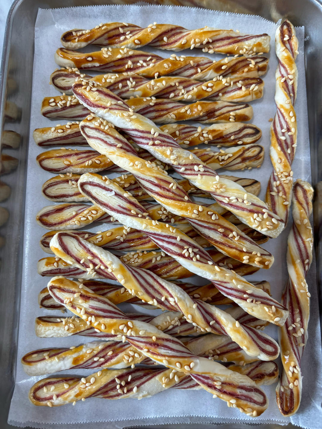 ㊙️酥到掉渣❗️🔥好吃到舔手指的豆沙扭扭酥❗️