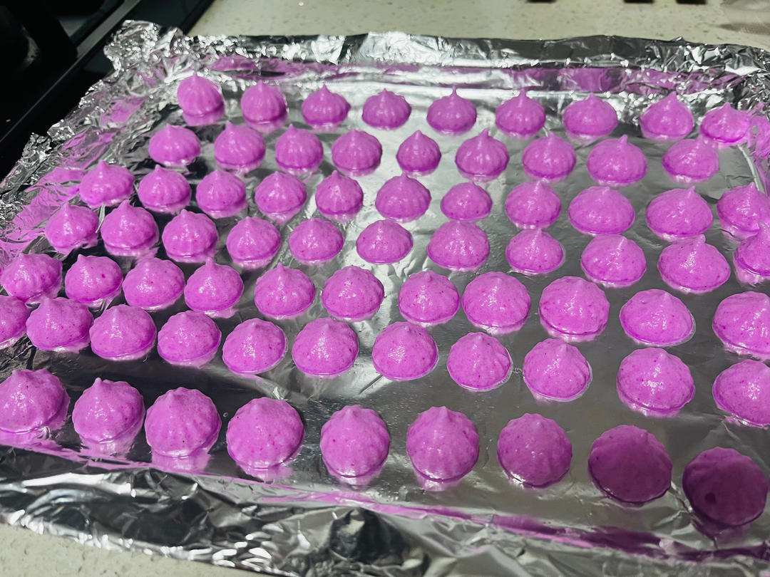 火龙果酸奶溶豆 | 无奶粉版