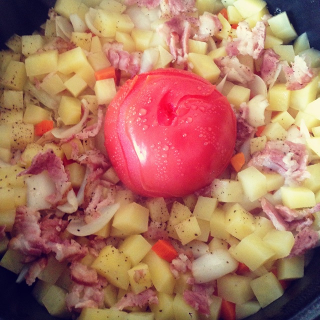 一整个西红柿饭~