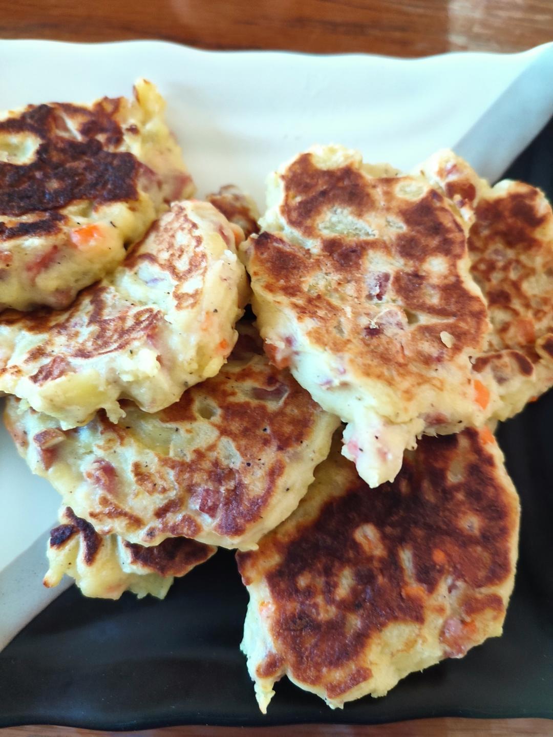 黄磊老师同款土豆泥饼❗️外脆内软超好吃