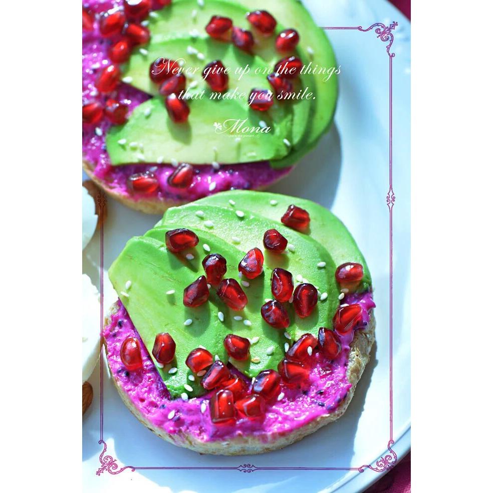 开放式三明治集体照