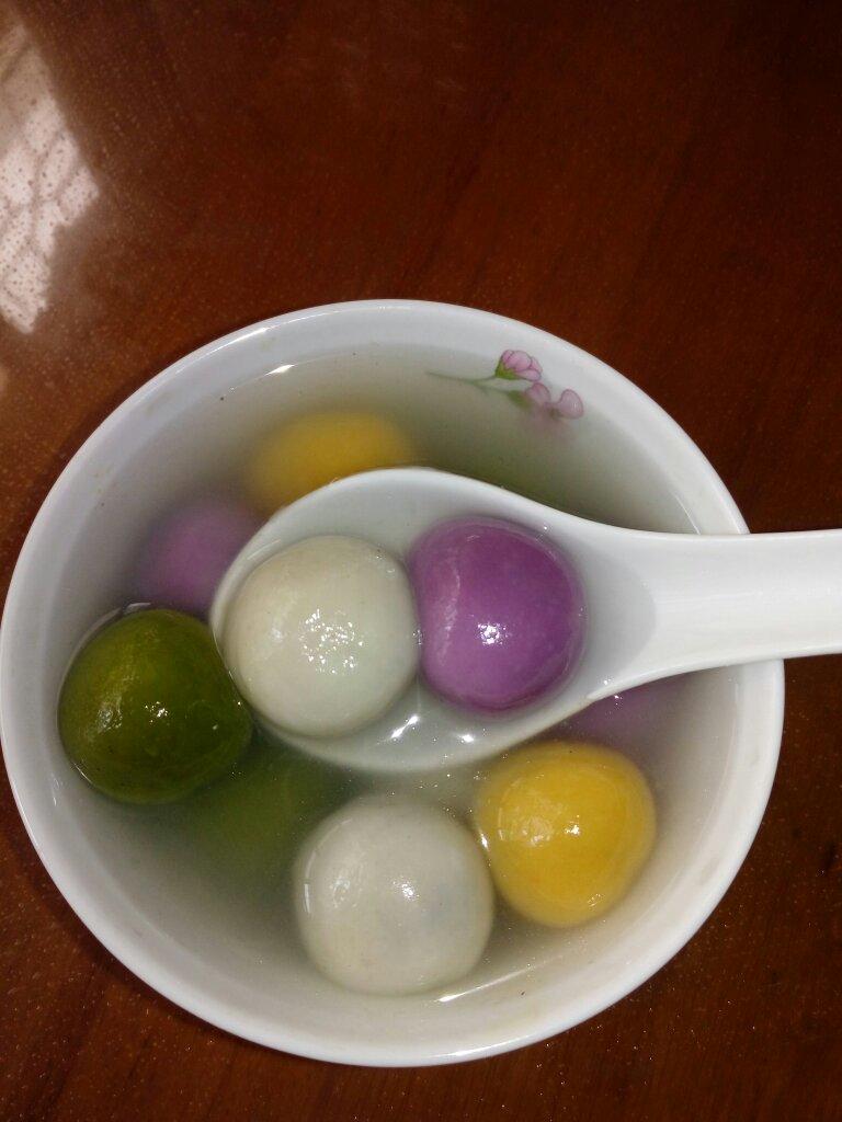 彩色汤圆-各种馅