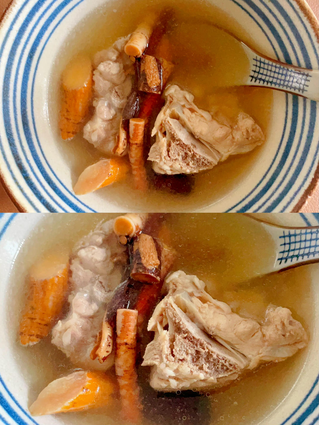 五指毛桃牛大力猪骨汤（止咳化痰润肺祛湿）❤️