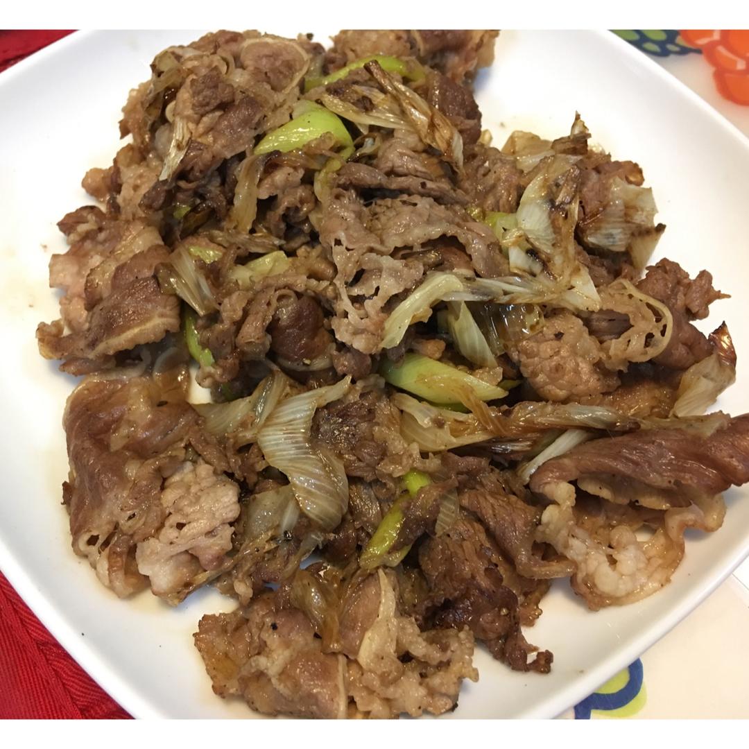 葱爆肥牛卷