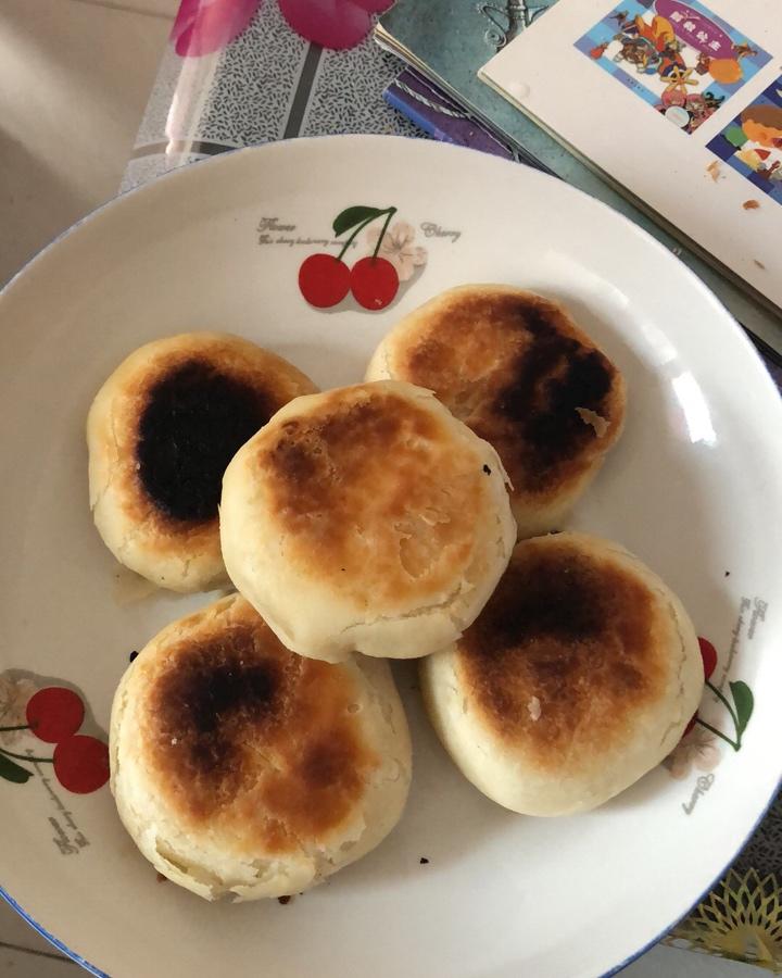 发面油酥小糖饼