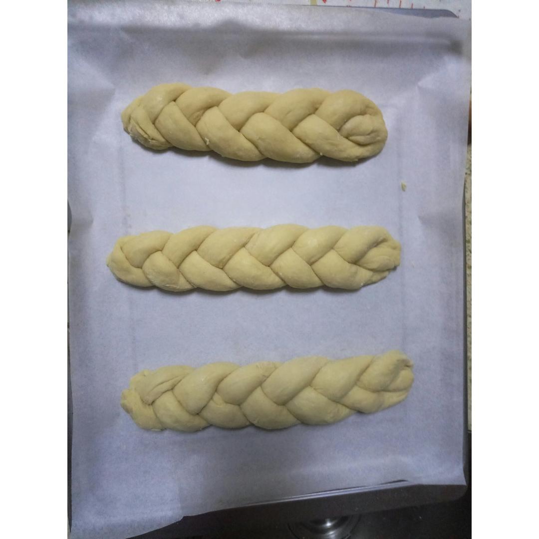 酸奶辫子面包（一次发酵）