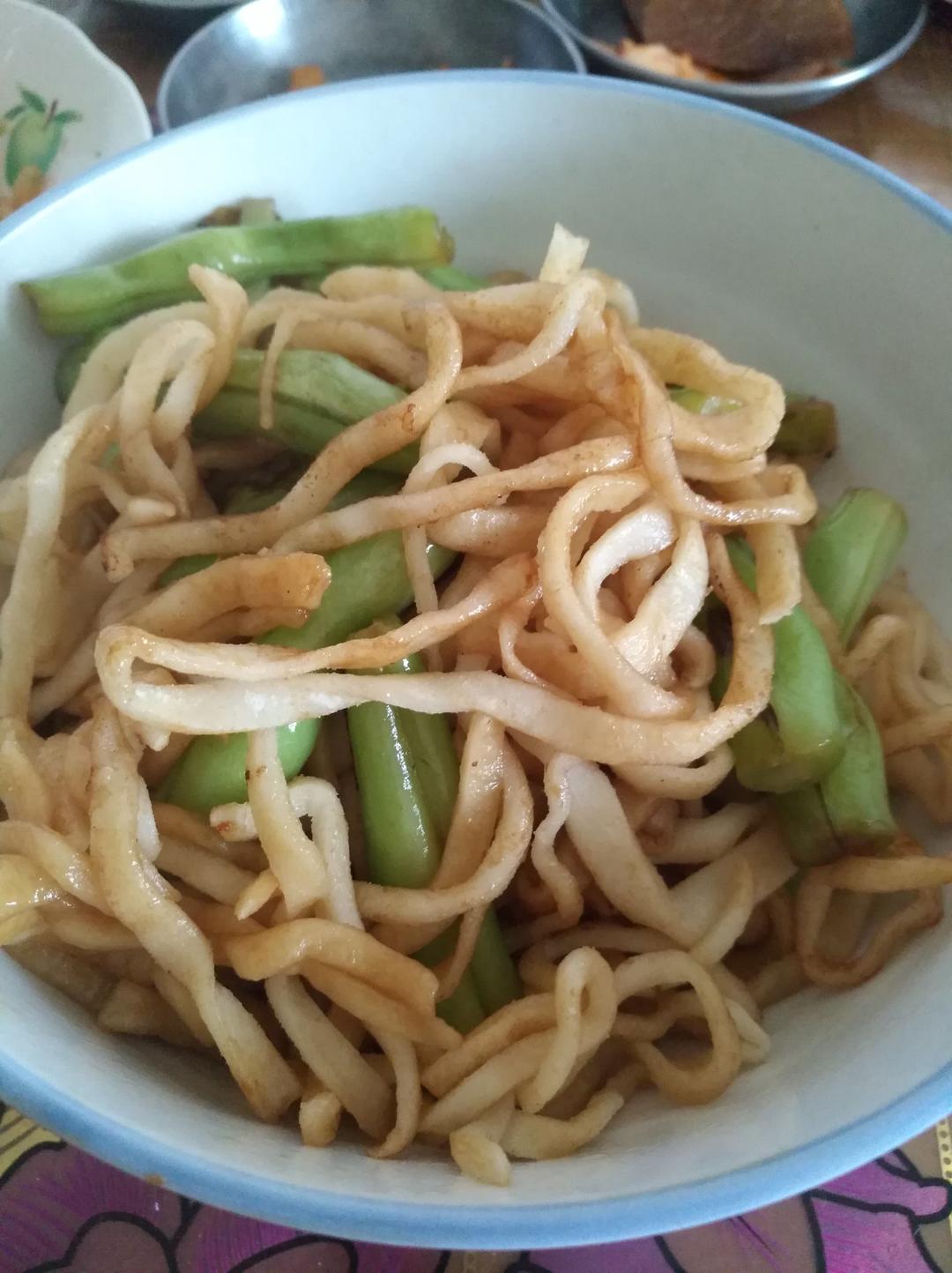 豆角焖面^_^荷马私厨（山西面食系列二）