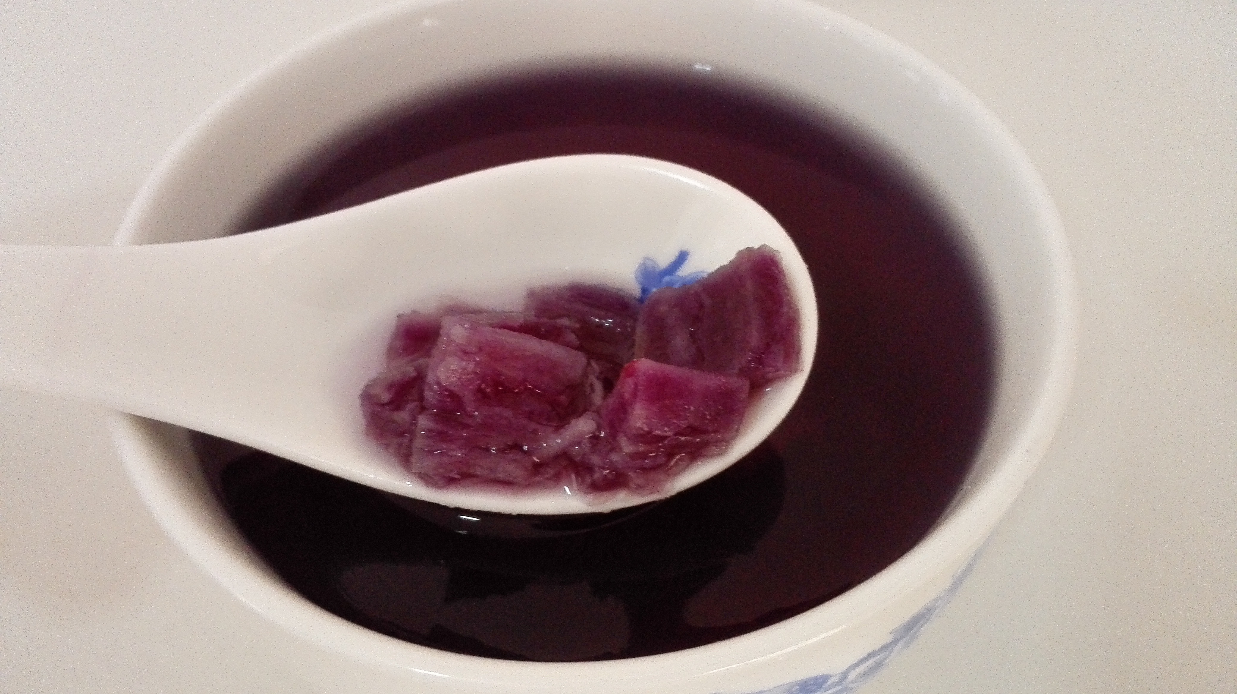 紫薯椰汁西米露