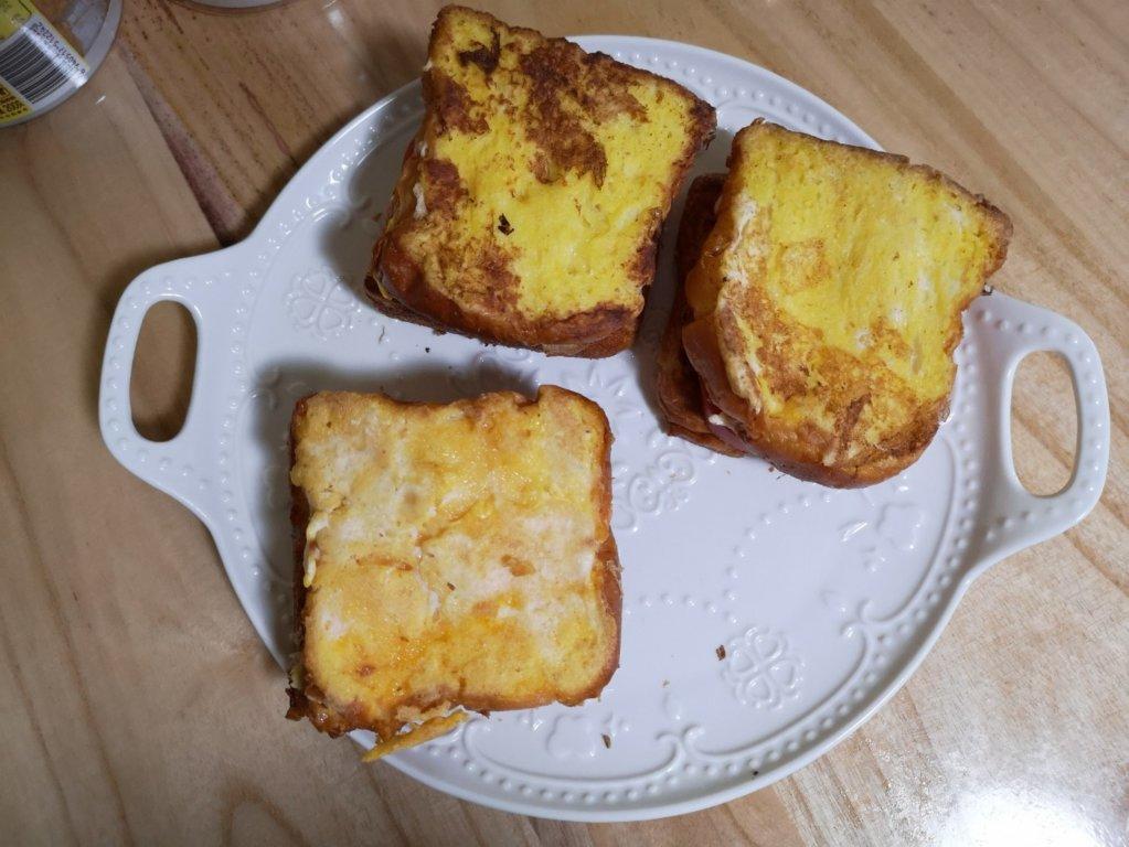 蛋煎面包片