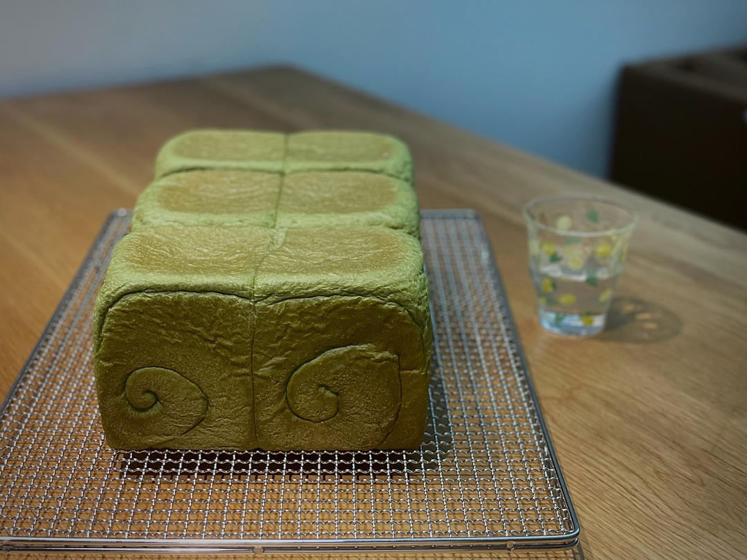 抹茶高級生吐司
