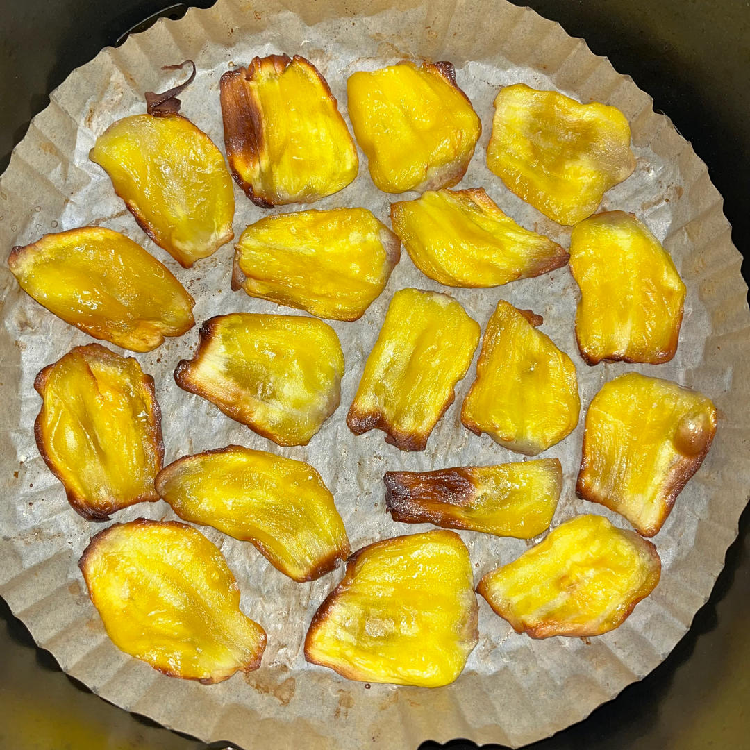 空气炸锅烤菠萝蜜