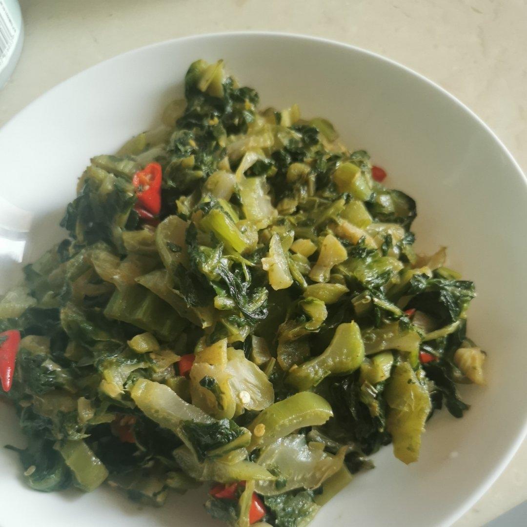 冲菜（芥菜心腌菜）