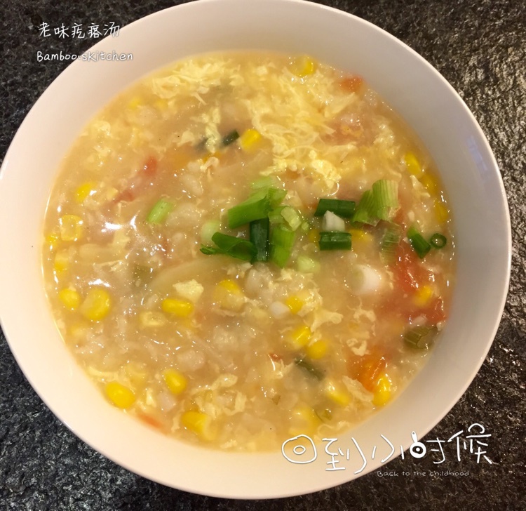 西红柿鸡蛋疙瘩汤