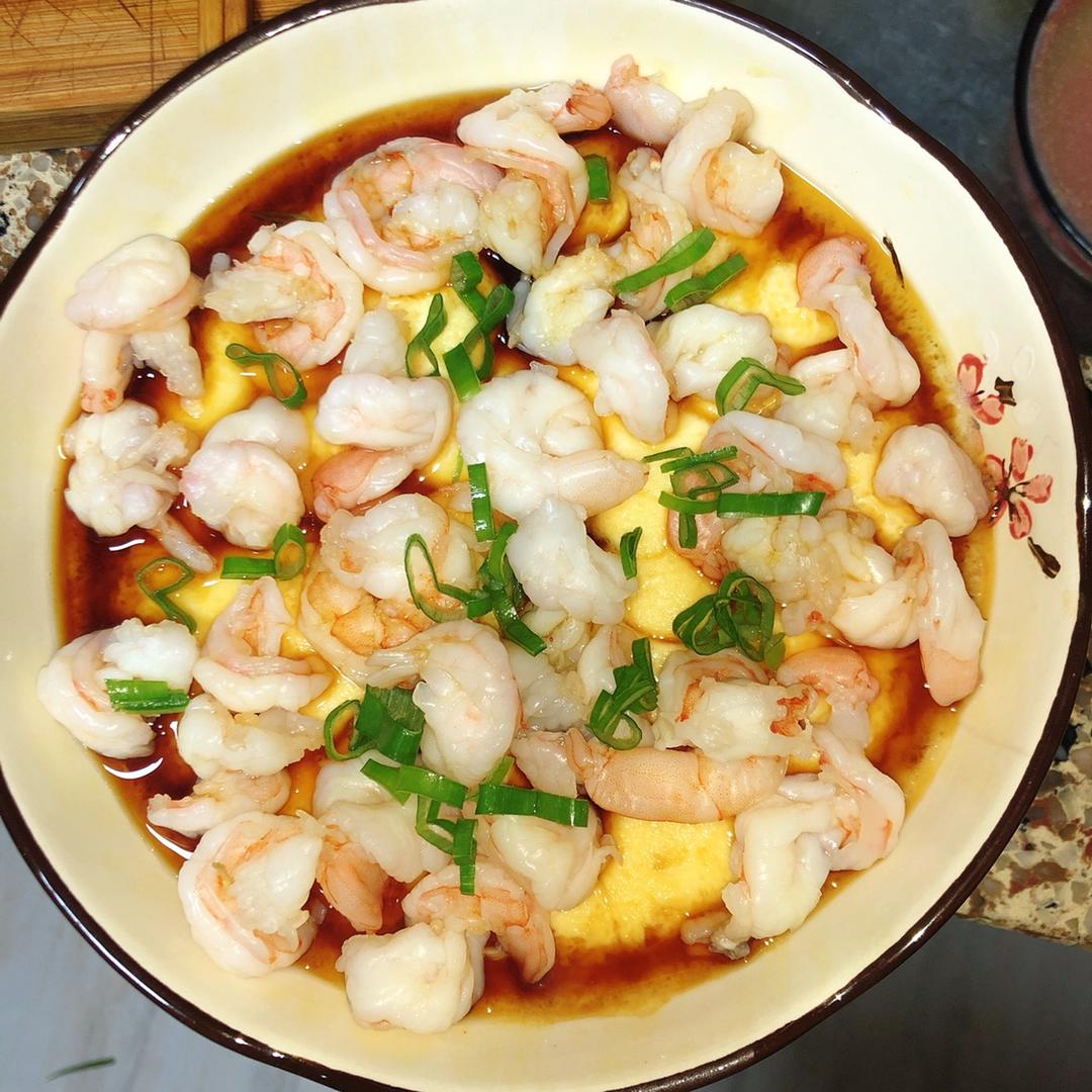 虾仁鸡蛋羹