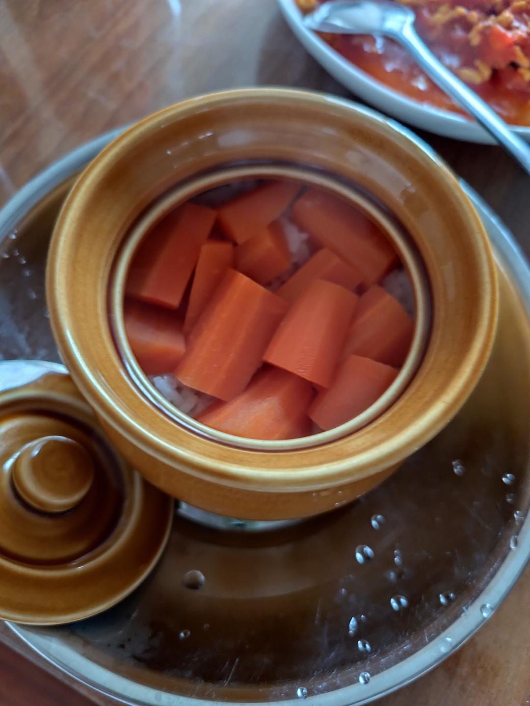 蒸锅蒸大米干饭
