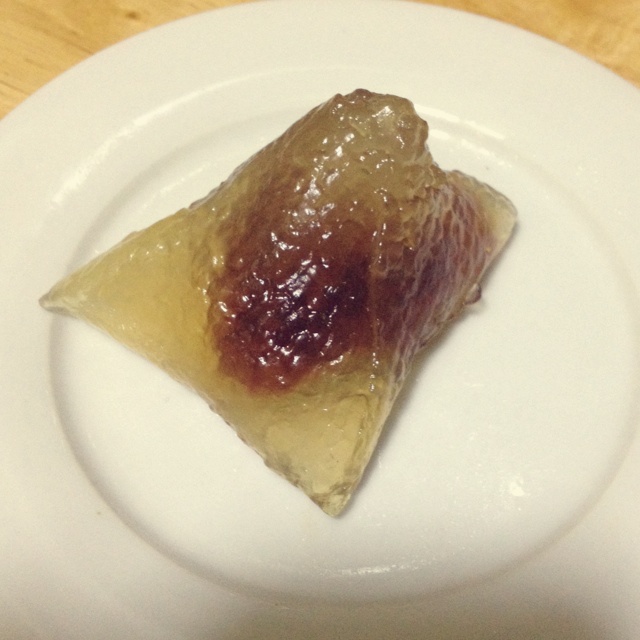 水晶豆沙粽