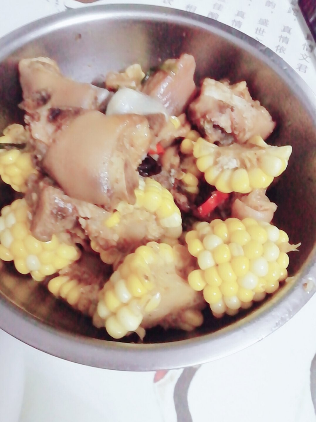 鲜百合炖鸡汤