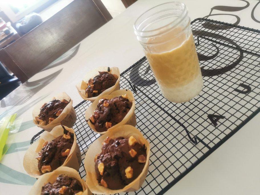 香蕉巧克力马芬