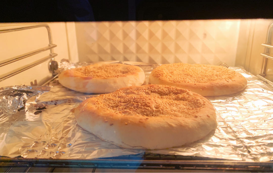 聊城吊炉烧饼（烤箱版）