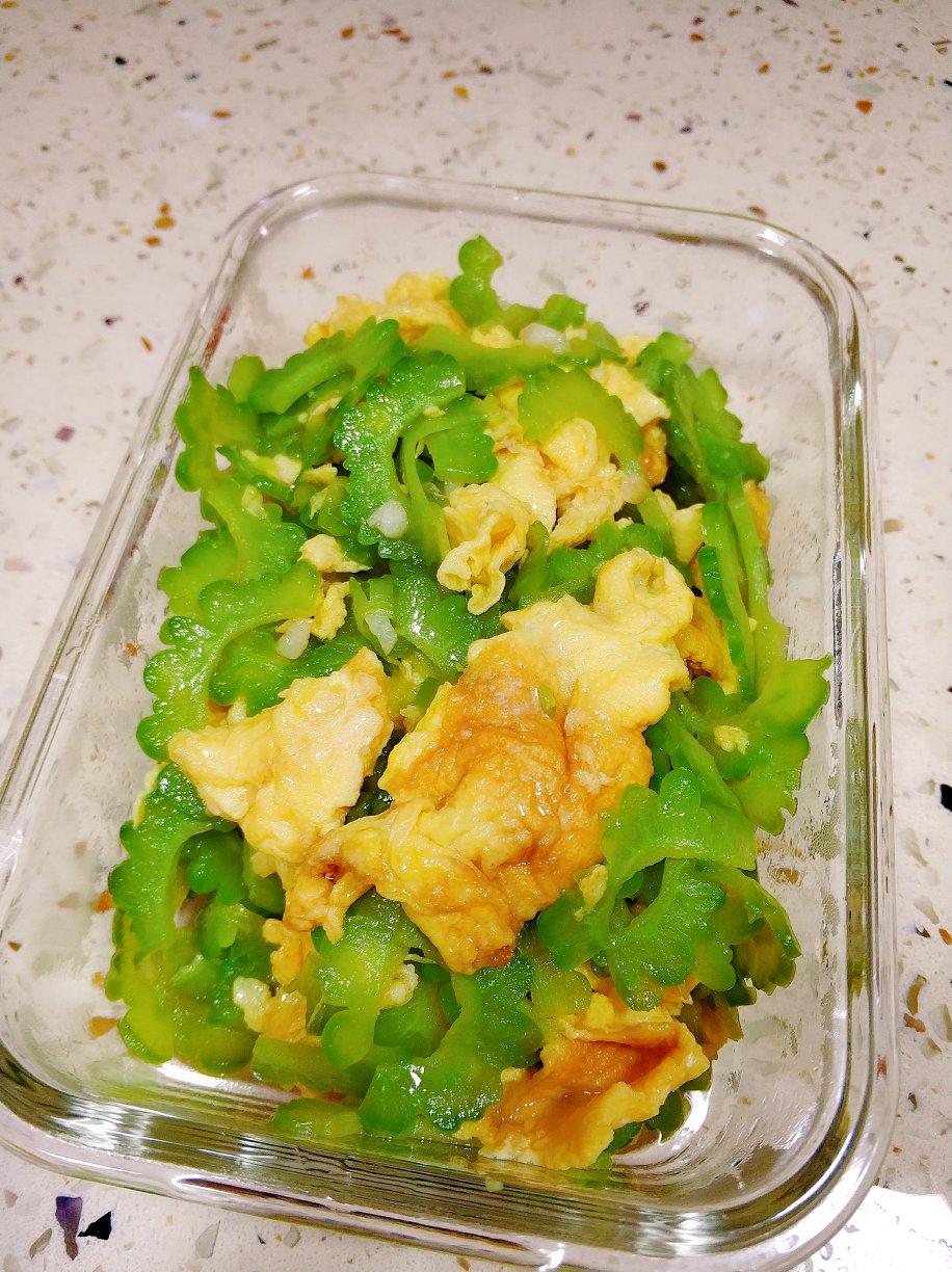 排毒减肥❤️苦瓜炒鸡蛋