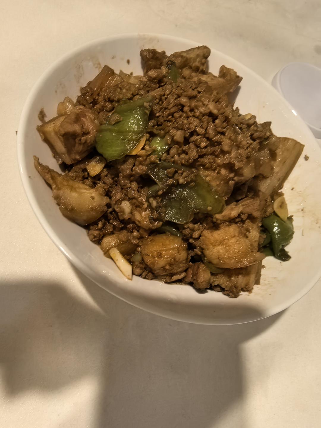 青椒炒五花肉