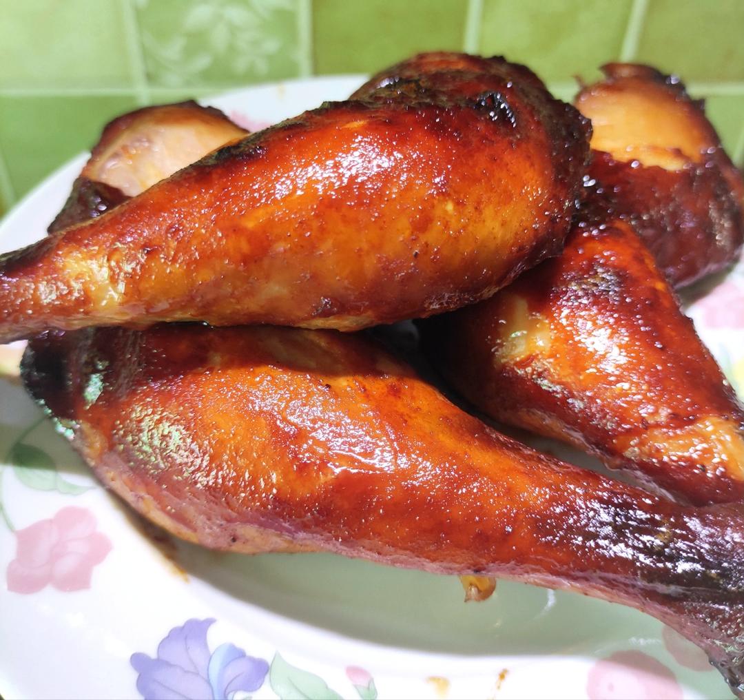 艾尚下厨房做的小朋友都爱的 超级简单的 奥尔良烤鸡腿