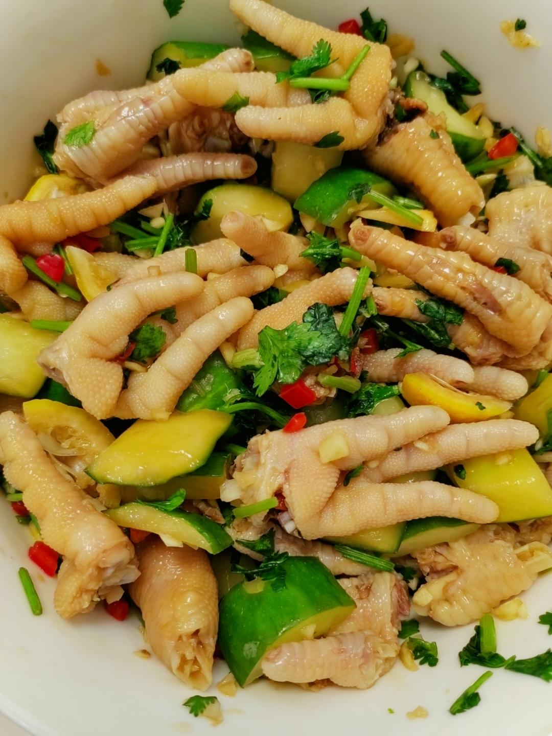 劲道弹牙的柠檬鸡爪