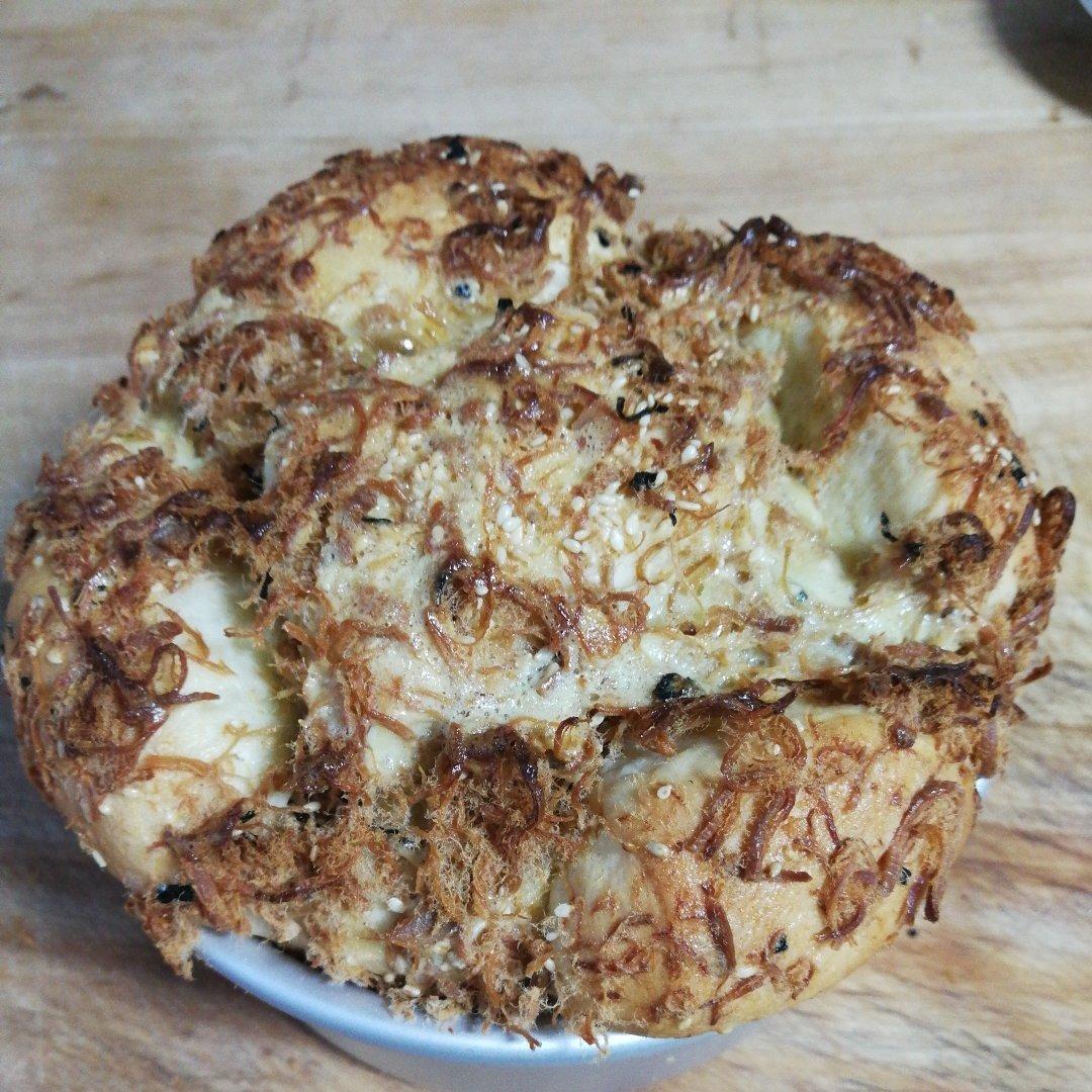 肉松手撕面包—超软会爆浆的面包哟