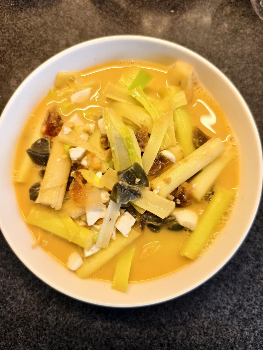 上汤蒲菜的做法