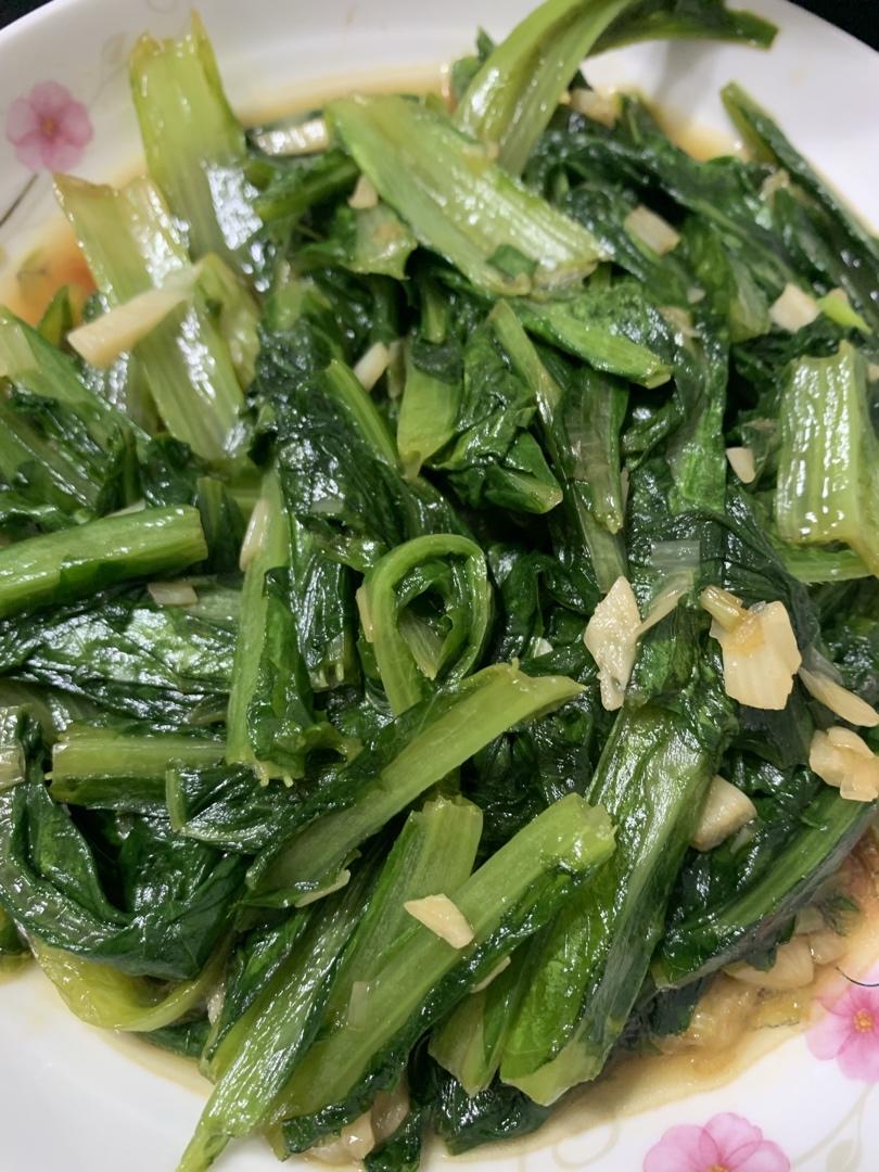 蒜蓉油麦菜（蚝油）