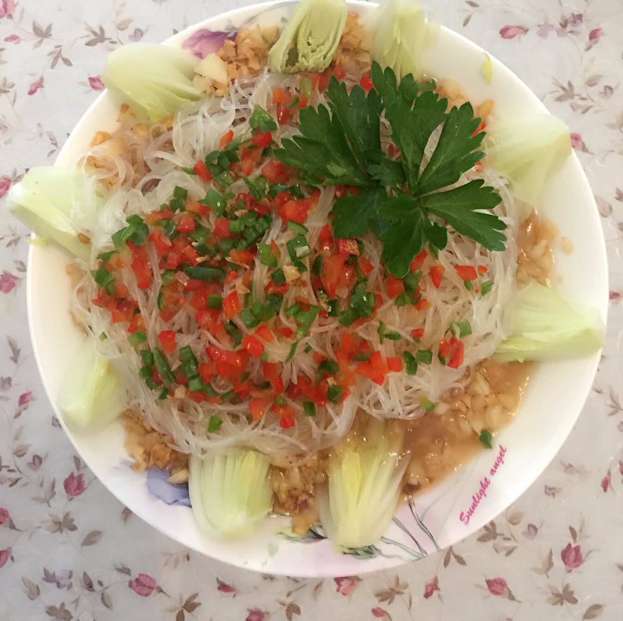 蒜蓉粉丝娃娃菜