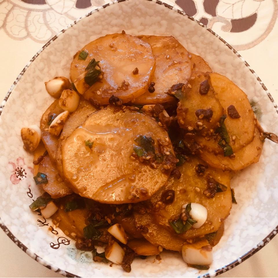 香煎土豆片