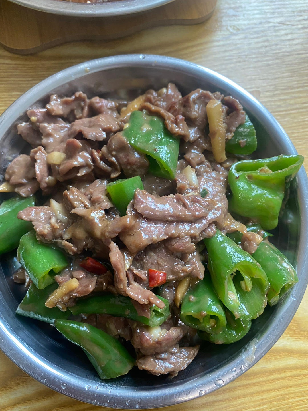 青椒炒牛肉