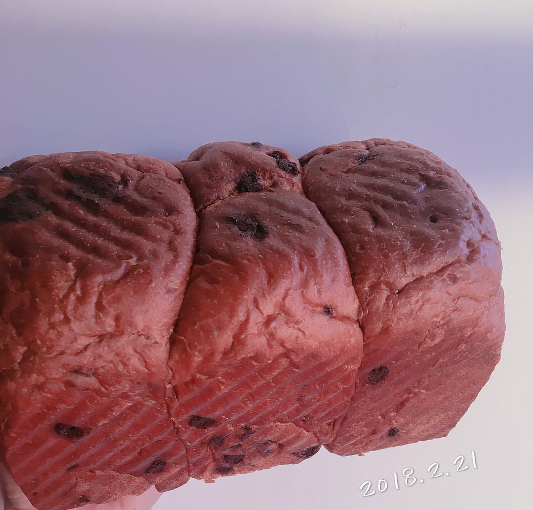 奶油巧克力吐司