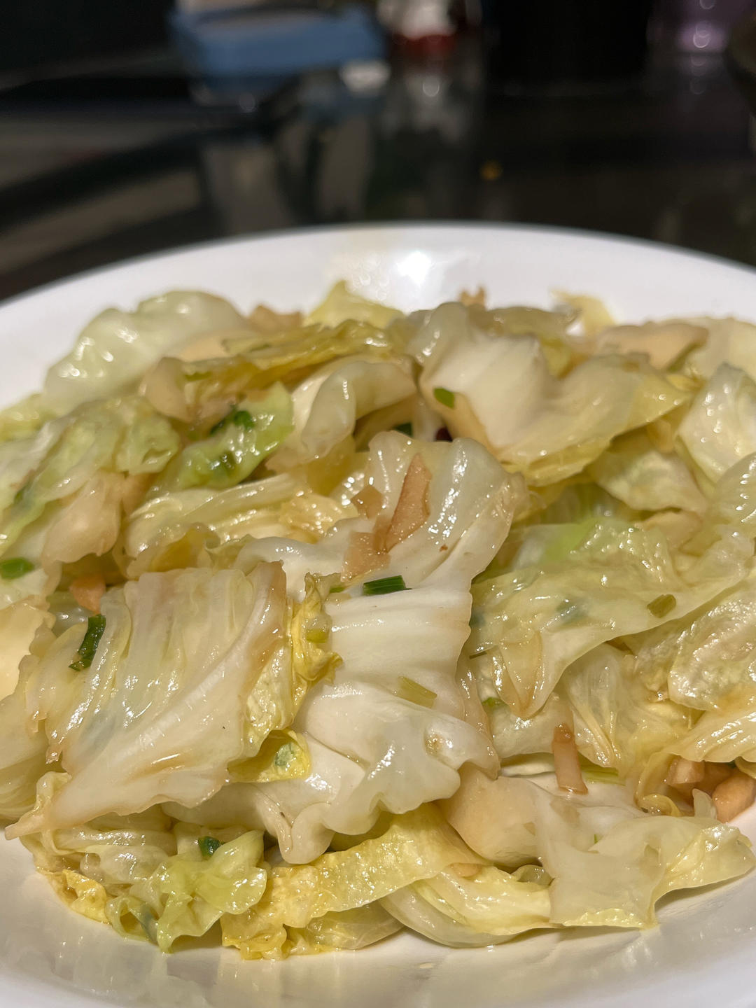 素炝手撕包菜