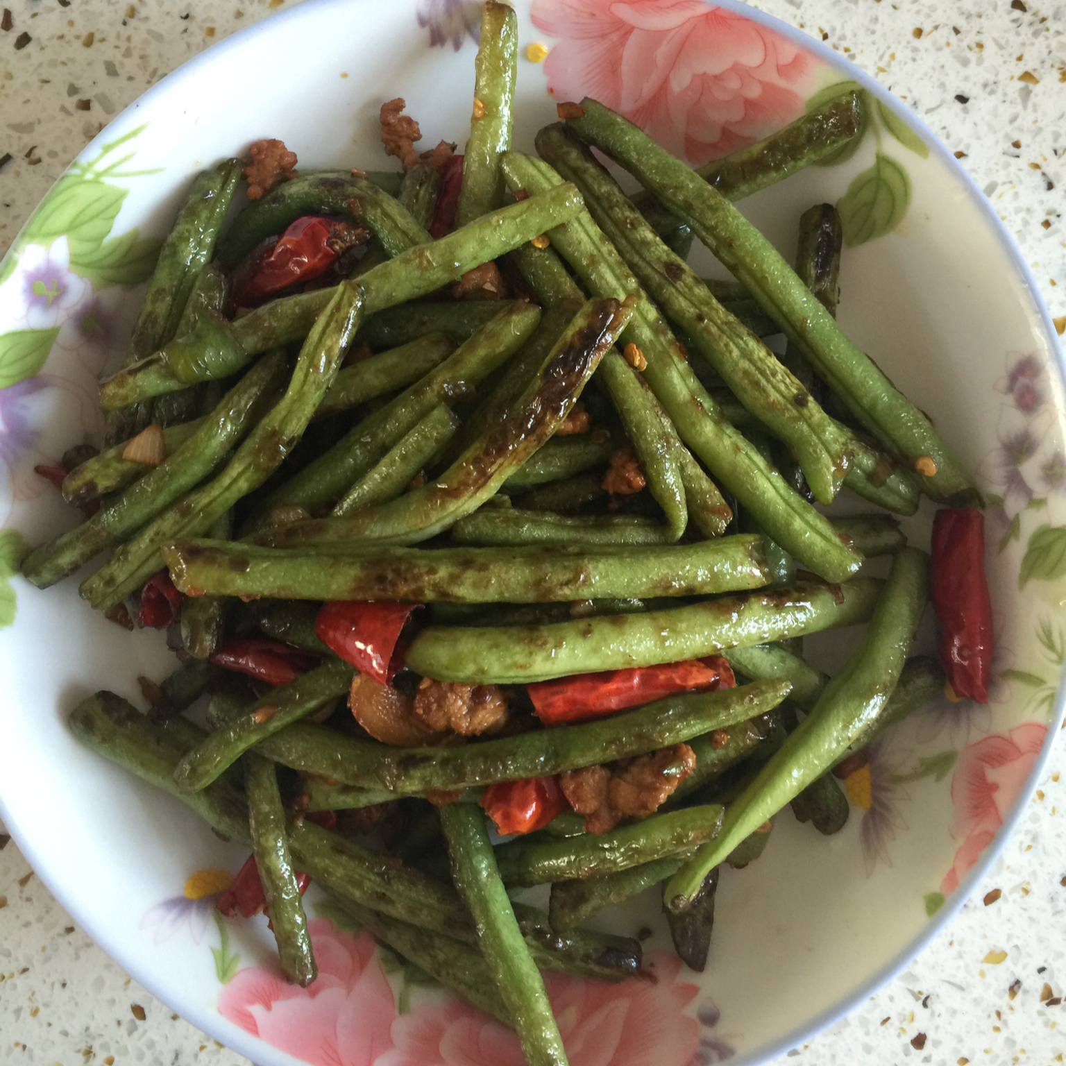 干煸芸豆 Dry Fry Bean
