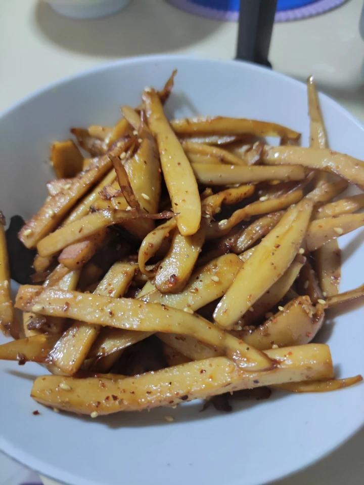 会上瘾的手撕杏鲍菇
