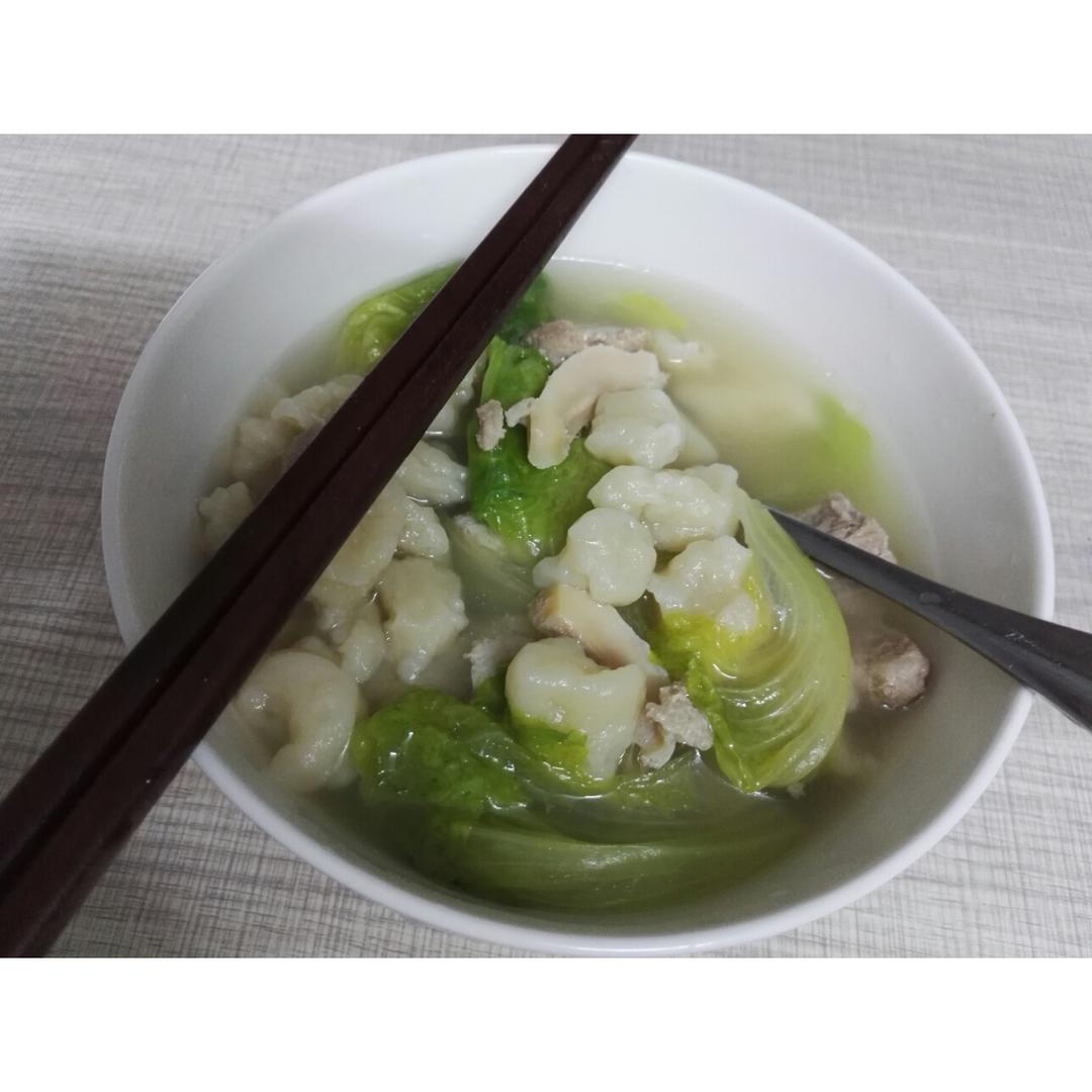 番茄鸡蛋疙瘩面