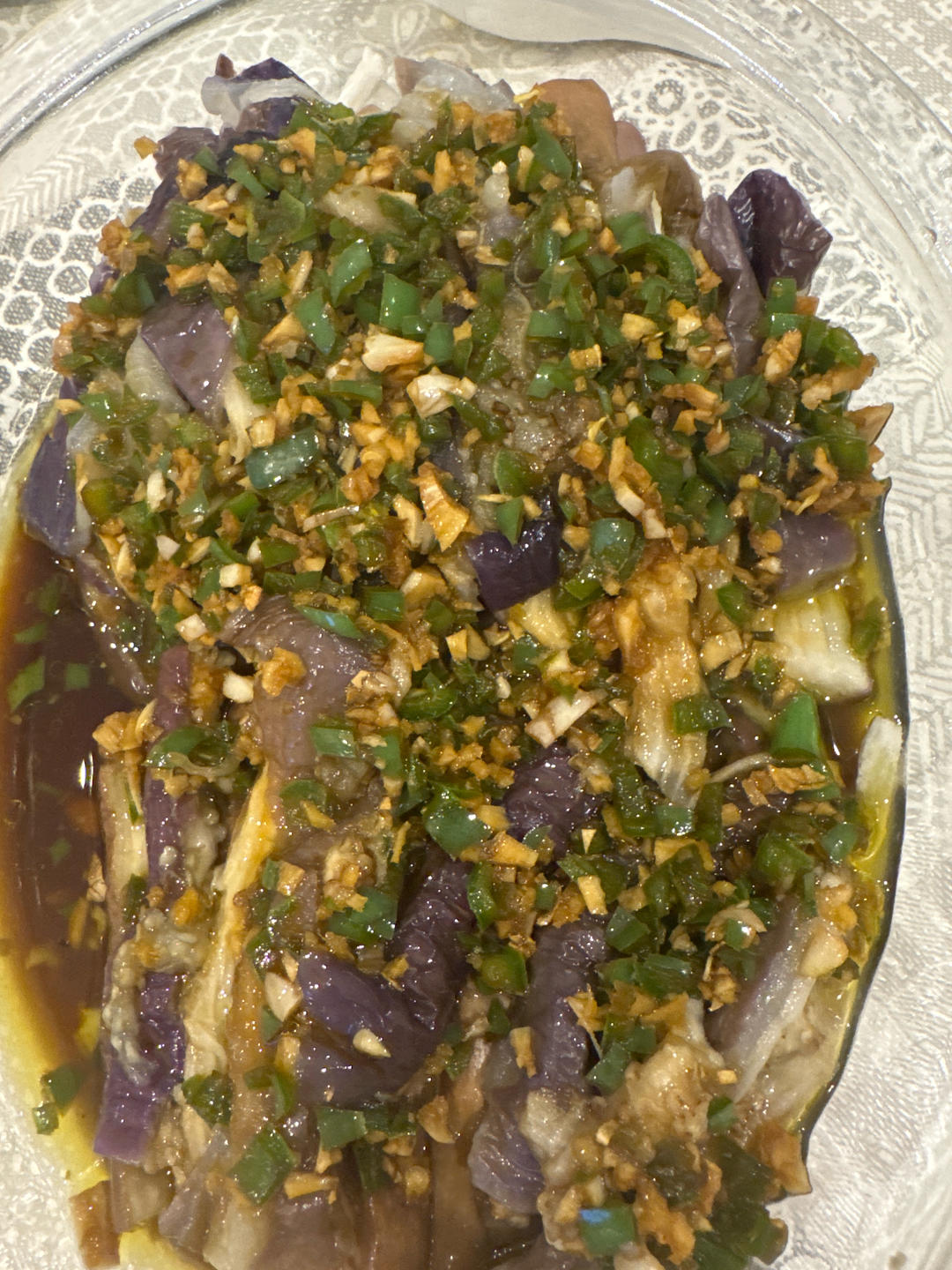 蒜香蒸茄子