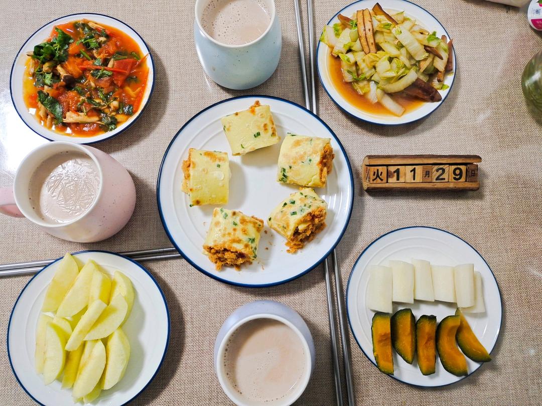 发面鸡蛋肉松饼