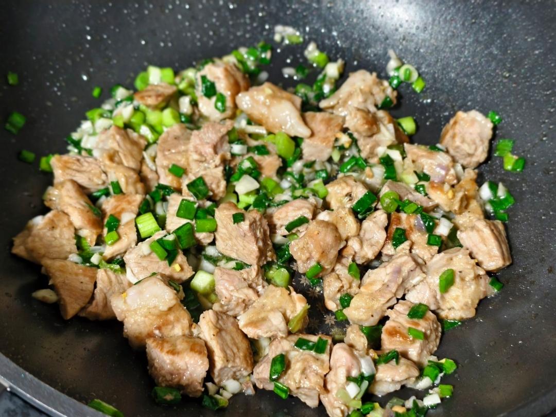 盐葱梅花肉