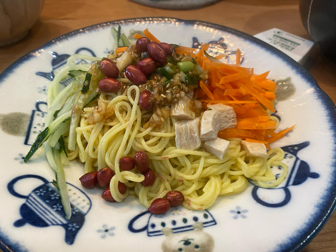 超快手夏日开胃凉拌碱水面