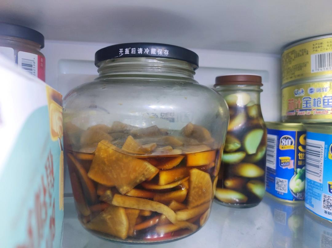 三步爽口酸酸辣辣腌萝卜片小咸菜
