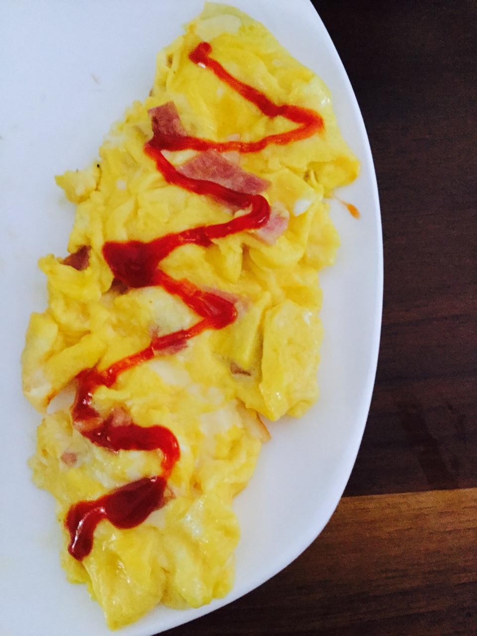 美式炒蛋 scrambled eggs